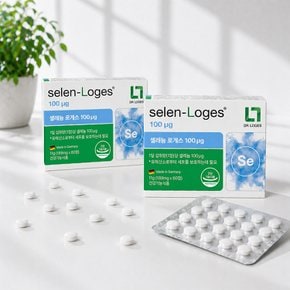 셀렌로게스 무기셀레늄 셀레늄 로게스 100μg 60정 2박스
