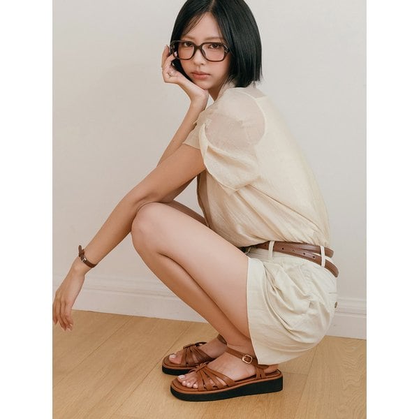 [고은PICK][컬러단독] Blanche 블랑셰 스트랩 샌들_6colors (3cm)