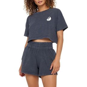 5047716 Spiritual Gangster Yin Yang Kaylee Crop Tee