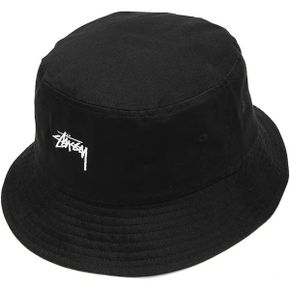 일본 스투시 버킷햇 Stussy 1321023 STOCK 블랙 자수 스톡 로고 1894172