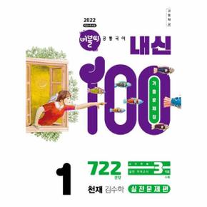 버블티 내신100 고등 공통국어 1 천재 김수학  내신대비서   실전문제편  2025년 _P391808914