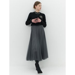 Chloe chiffon long skirt