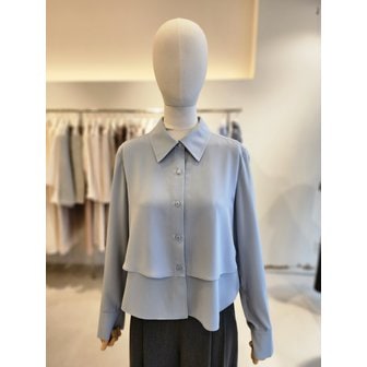 JJ지고트 [여주점] [JJ 지고트] 여성 레이어 패널 칼라 블라우스 GS3M0BL931