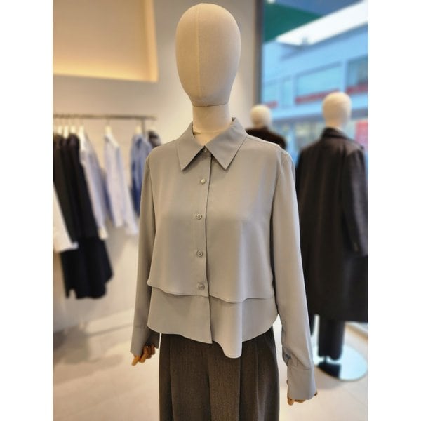 [여주점] [JJ 지고트] 여성 레이어 패널 칼라 블라우스 GS3M0BL931