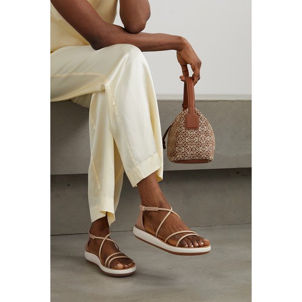 Anastasia Leather Sandals 베이지