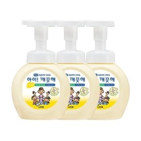 아이깨끗해 핸드솝 순 250ml 용기 x 3개