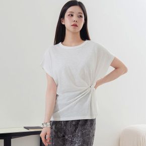 에티 꼬임 드레이프 티셔츠_P426515559