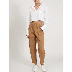 HOUSTON PLEATED UTILITY PANT - HONEY