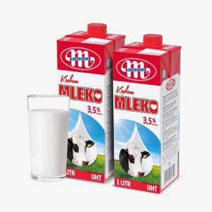  믈레코비타 멸균우유 수입 1L