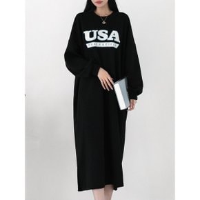 팔랜 기모 USA 데일리 롱 원피스 BDOG464_P374783831