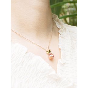 Jeju Tangerine Snowball Necklace