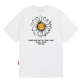 BIG DAISY LOGO 티셔츠 - 화이트