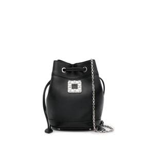 [해외배송] 25 S/S 로저 비비에 트레스 VIVIER 레더 버킷 백 RBWANME0100XMAB999 B0711549512