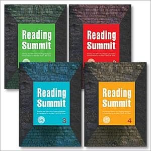 제이북스 ReadingSummit1234권세트전4권iBTTOEFL