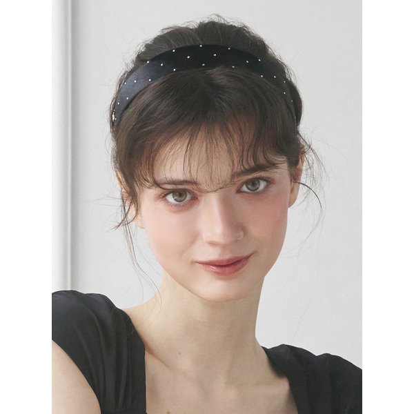 스피카 플랫 새틴 헤어밴드 JP-26-007HB