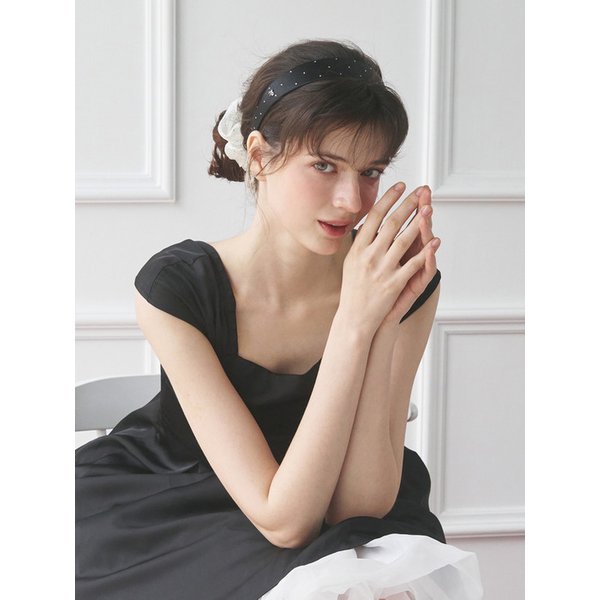 스피카 플랫 새틴 헤어밴드 JP-26-007HB