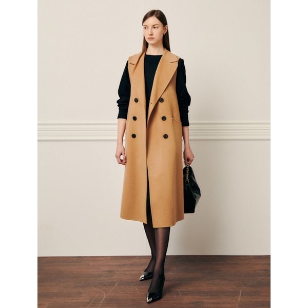 [파주점] 더블 브레스트 울 베스트 코트  JPBA0CTH82