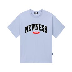 NEWNESS VARSITY LOGO 티셔츠 - 퍼플