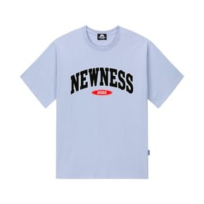 NEWNESS VARSITY LOGO 티셔츠 - 퍼플