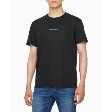 Calvin Klein Jeans 남성 레귤러핏 그래픽 반팔 티셔츠(J326029)