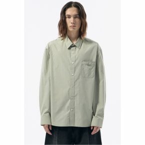 Green Regular Fit Solid Shirt_CWSAW24101GRM