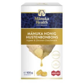 마누카헬스 Manuka health 막대사탕 마누카 꿀 생강 레몬 100g