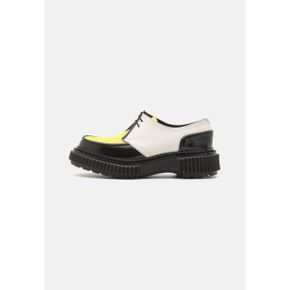 4191167 Adieu TYPE 181 UNI - Casual lace-ups black/ivory/lemon