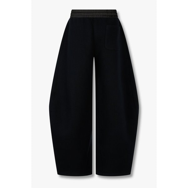 남성 벌룬 스펀지 스웨트 팬츠_블랙 6426111121000