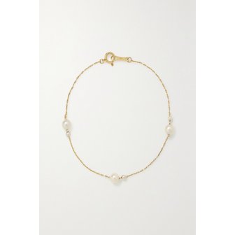 MIZUKI 미즈키 14캐럿 골드 진주 팔찌 25185454456678462