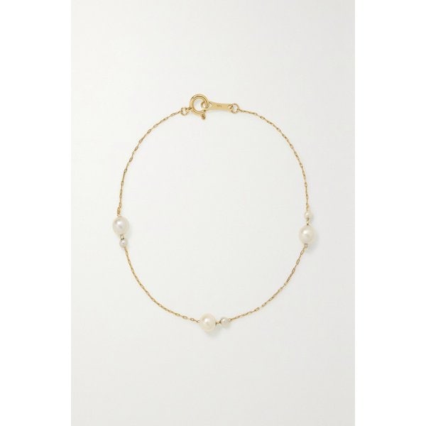 미즈키 14캐럿 골드 진주 팔찌 25185454456678462