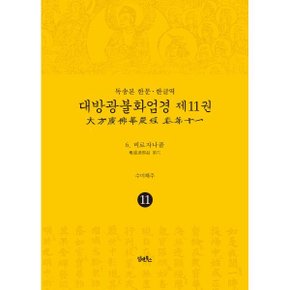 (중고/최상)독송본 한문·한글역 대방광불화엄경 제11권 : 6. 비로자나품