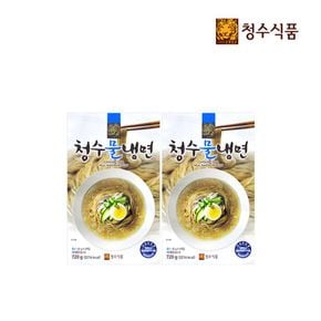 [청수]프리미엄 물냉면 720g 2개(8인분)/육수소스 포함[32362352]