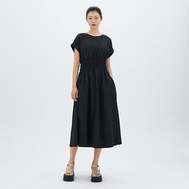 LAP 캡소매 스모킹 롱원피스 AR2WO560