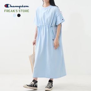 X 프릭스스토어 별주 코드 반팔 롱 원피스 Champion X FREAKSTORE