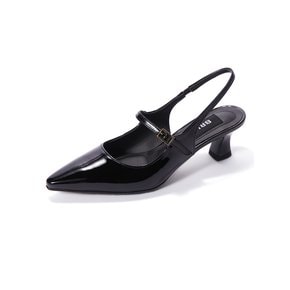 Stiletto Maryjane Slingback_Black Patent