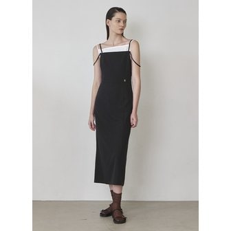 나인(Atelier Nain) (OP-6131)DAHLIA STRAP LAYERED DRESS