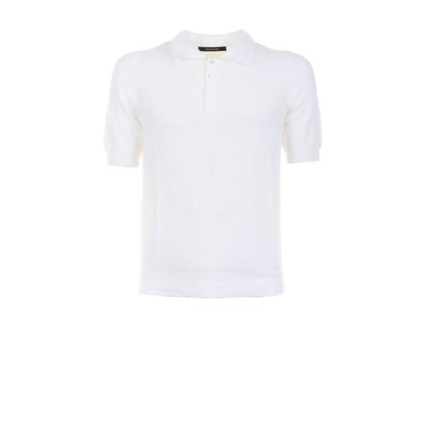 확대된 대표 딸리아토레 반팔 티셔츠 FRATGSE2501002 WHITE