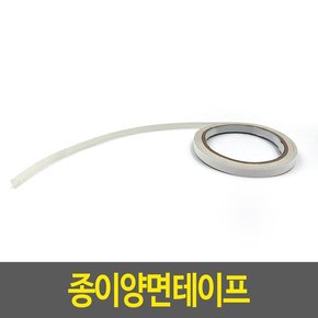 종이 양면테이프 부착테이프 다용도테이프 흰색 얇은