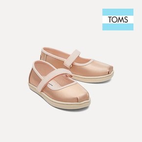 [공식] 탐스 슈즈 키즈 메리제인 메탈릭 슬립온 ROSE GOLD