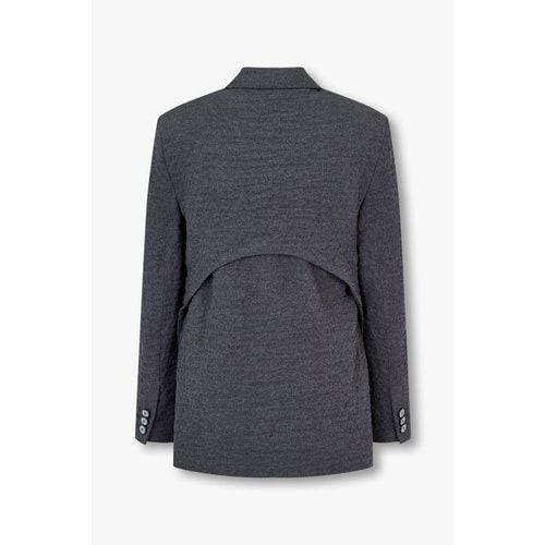 24 F/W 여성 피크트 라펠 스트레치 싱글 자켓(A524302515)