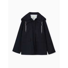 Hooded Trench Coat [NAVY]