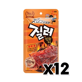 질러 직화 육포 술안주간식 45g x 12개