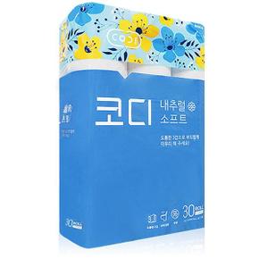 코디 내추럴소프트 27m 3겹 30롤