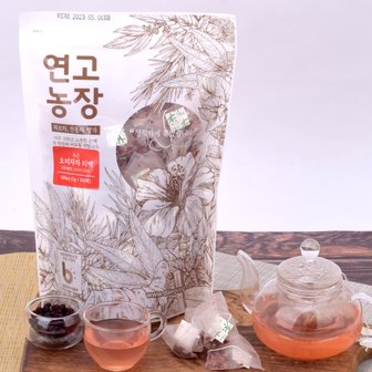 연고농장 국내산 볶은 오미자차 삼각티백 100ea