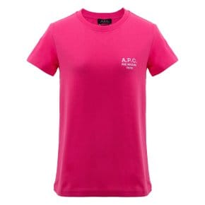 여성 데니스 로고 티셔츠 핑크 COEZC-F26848-FAC