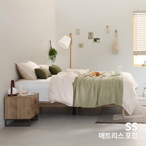 일룸 [10% 혜택][일룸] 헤이즐 무헤드 슈퍼싱글 침대(SS 매트리스포함)