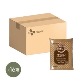 백설 흑설탕 1kg x16개