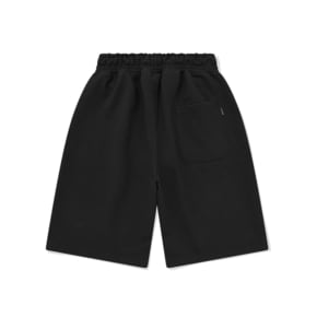 SP PEACE CLUB SWEAT SHORTS-BLACK