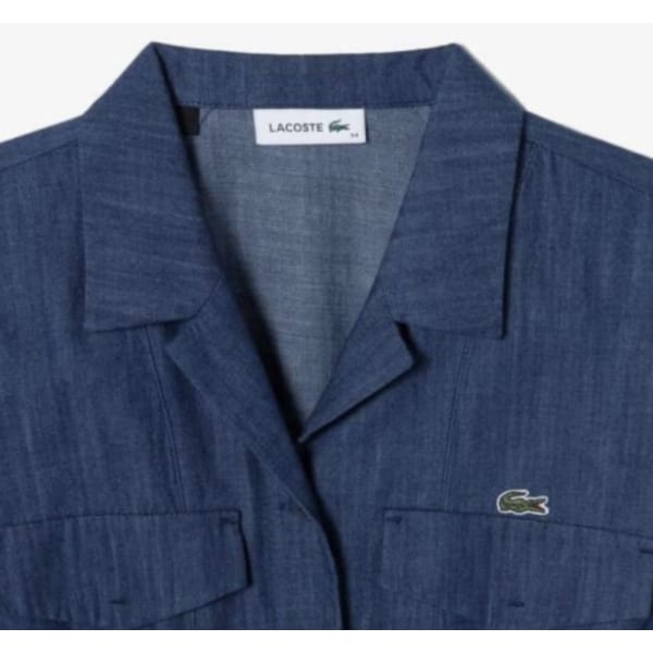 [시흥점] 여성 데님라이크 반팔 셔츠 드레스 EF4624-56GO