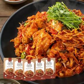 이경애명장 마산식 아귀찜 한상 5팩 오만둥이 아구찜 밀키트 간편조리